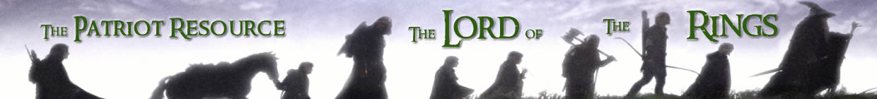 The Patriot Resource - The Lord of the Rings